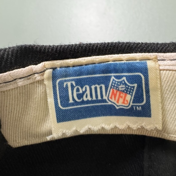 Vintage Sports Specialties Detroit Lions Script Hat Snapback NFL Black Wool Cap - Picture 7 of 7